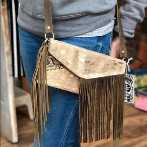 Keep It Gypsy crossbody purse cowhide handbag